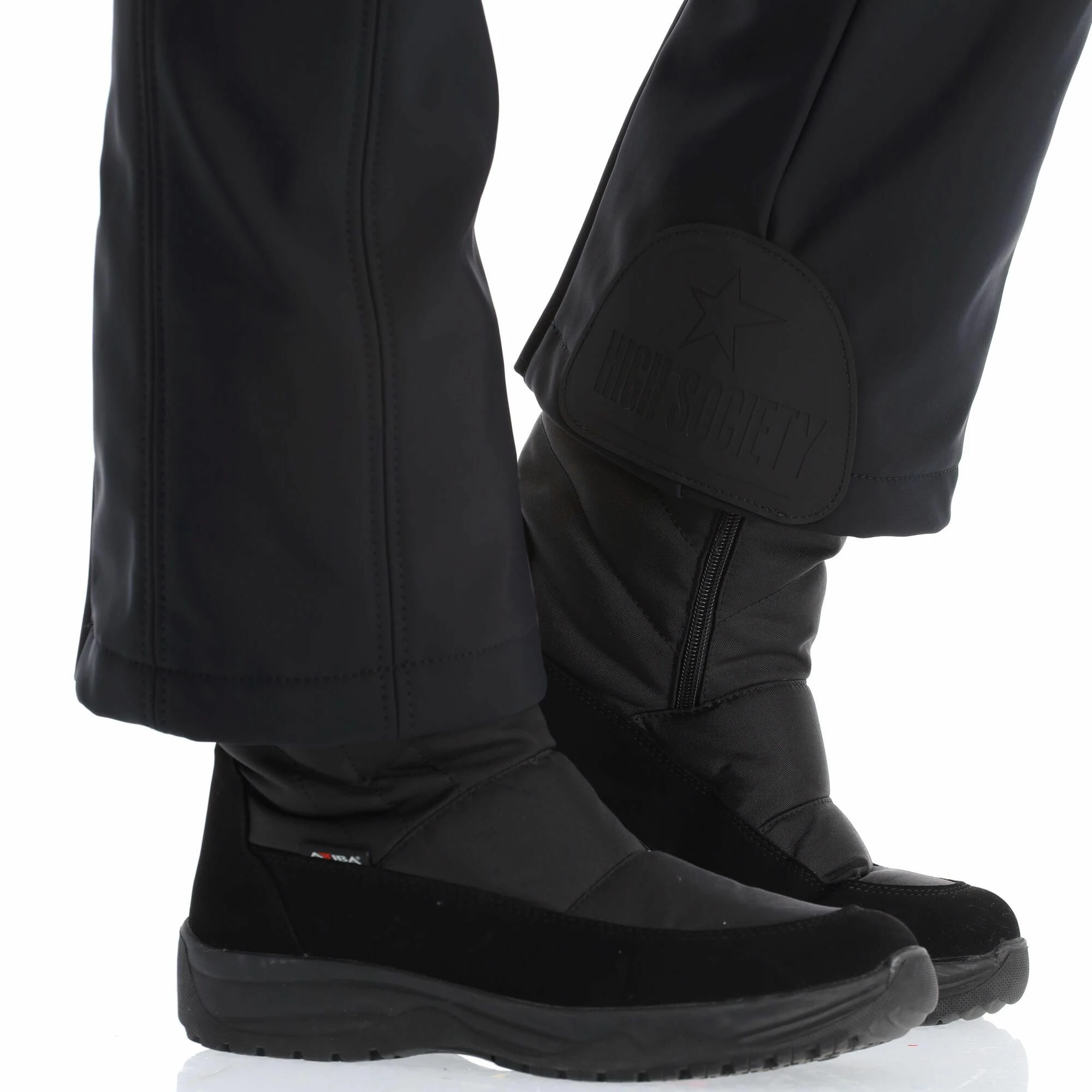 High Society, Lani Pantalones De Esquí Softshell Mujeres Negro 8 High Society, Lani Pantalones De Esquí Softshell Mujeres Negro - Imagen 8