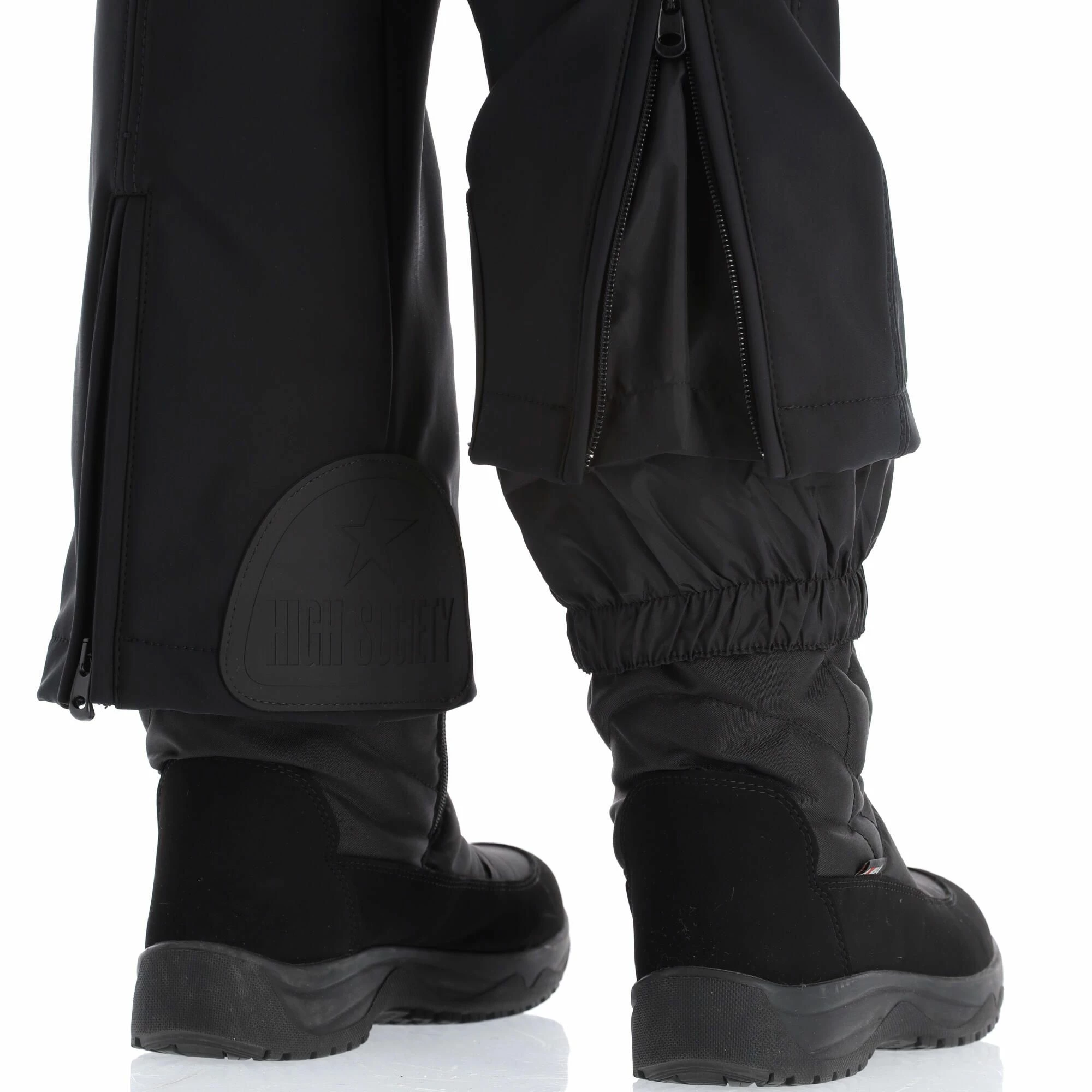 High Society, Lani Pantalones De Esquí Softshell Mujeres Negro 9 High Society, Lani Pantalones De Esquí Softshell Mujeres Negro - Imagen 9