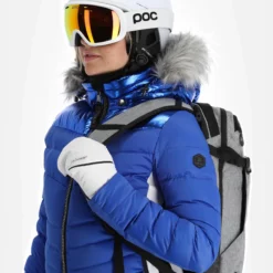 Kelly, Down Jacket Chaqueta De Esquí Mujeres Ocean Azul -PARQUE DE ESQUI kelly down jacket aa jas gevoerd dames ocean blauw 22kelly101v2 BI 05