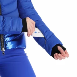 Kelly, Down Jacket Chaqueta De Esquí Mujeres Ocean Azul -PARQUE DE ESQUI kelly down jacket aa jas gevoerd dames ocean blauw 22kelly101v2 BI 08