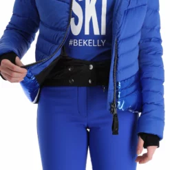Kelly, Down Jacket Chaqueta De Esquí Mujeres Ocean Azul -PARQUE DE ESQUI kelly down jacket aa jas gevoerd dames ocean blauw 22kelly101v2 BI 09
