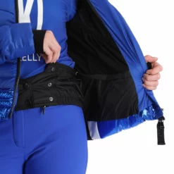 Kelly, Down Jacket Chaqueta De Esquí Mujeres Ocean Azul -PARQUE DE ESQUI kelly down jacket aa jas gevoerd dames ocean blauw 22kelly101v2 BI 10