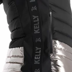 Kelly, Down Jacket Chaqueta De Esquí Mujeres Stone Negro -PARQUE DE ESQUI kelly down jacket aa jas gevoerd dames stone zwart 22kelly101v1 BI 14
