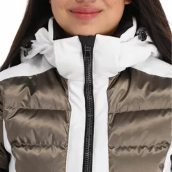 Kelly, Softshell Jacket Chaqueta De Esquí Softshell Mujeres Blanco, Goud -PARQUE DE ESQUI kelly softshell jacket ac softshell jas dames goud wit 22kelly104v4 BI 07