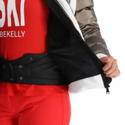 Kelly, Softshell Jacket Chaqueta De Esquí Softshell Mujeres Blanco, Goud -PARQUE DE ESQUI kelly softshell jacket ac softshell jas dames goud wit 22kelly104v4 BI 11