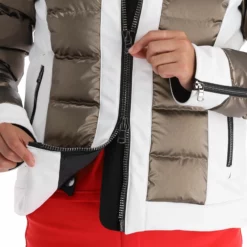 Kelly, Softshell Jacket Chaqueta De Esquí Softshell Mujeres Blanco, Goud -PARQUE DE ESQUI kelly softshell jacket ac softshell jas dames goud wit 22kelly104v4 BI 12