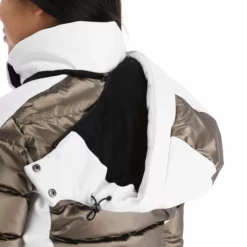 Kelly, Softshell Jacket Chaqueta De Esquí Softshell Mujeres Blanco, Goud -PARQUE DE ESQUI kelly softshell jacket ac softshell jas dames goud wit 22kelly104v4 BI 13