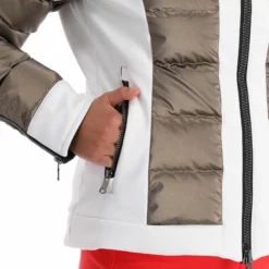 Kelly, Softshell Jacket Chaqueta De Esquí Softshell Mujeres Blanco, Goud -PARQUE DE ESQUI kelly softshell jacket ac softshell jas dames goud wit 22kelly104v4 BI 14