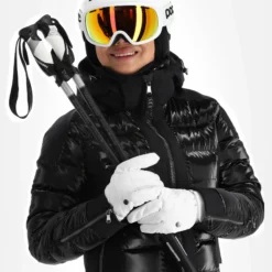 Kelly, Softshell Jacket Chaqueta De Esquí Softshell Mujeres Negro -PARQUE DE ESQUI kelly softshell jacket ac softshell jas dames zwart 22kelly104v3 BI 05