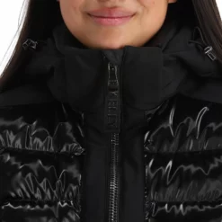 Kelly, Softshell Jacket Chaqueta De Esquí Softshell Mujeres Negro -PARQUE DE ESQUI kelly softshell jacket ac softshell jas dames zwart 22kelly104v3 BI 07