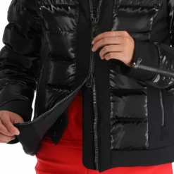 Kelly, Softshell Jacket Chaqueta De Esquí Softshell Mujeres Negro -PARQUE DE ESQUI kelly softshell jacket ac softshell jas dames zwart 22kelly104v3 BI 12