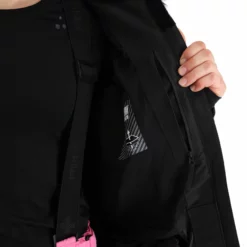 Kilpi, Alisia-W Chaqueta De Esquí Tallas Extra Grandes Mujeres Negro -PARQUE DE ESQUI kilpi alisia w aa jas gevoerd plus size dames zwart 22kilpi126v2 BI 14