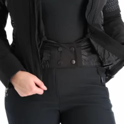 Kilpi, Aniela-W Chaqueta De Esquí Mujeres Negro -PARQUE DE ESQUI kilpi aniela w aa jas gevoerd dames zwart AA21kil120a BI 09