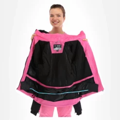 Kilpi, Carrie-W Chaqueta De Esquí Mujeres Rosa -PARQUE DE ESQUI kilpi carrie w aa jas gevoerd dames roze 22kilpi107v2 BI 06