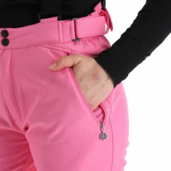 Kilpi, Dione-W Pantalones De Esquí Mujeres Rosa -PARQUE DE ESQUI kilpi dione w ba skibroek gevoerd dames roze 22kilpi118v3 BI 08