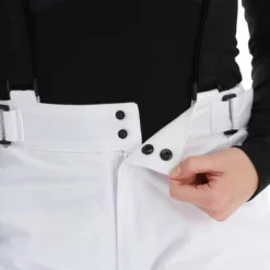 Kilpi, Elare-W Pantalones De Esquí Mujeres Blanco -PARQUE DE ESQUI kilpi elare w ba skibroek gevoerd dames wit 22kilpi116v3 BI 05