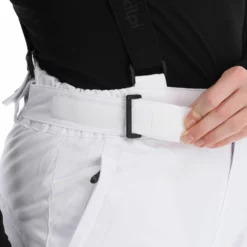 Kilpi, Elare-W Pantalones De Esquí Mujeres Blanco -PARQUE DE ESQUI kilpi elare w ba skibroek gevoerd dames wit 22kilpi116v3 BI 06