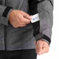 Kilpi, Flip-M Chaqueta De Esquí Hombres Dark Gris 17 Kilpi, Flip-M Chaqueta De Esquí Hombres Dark Gris -PARQUE DE ESQUI kilpi flip m aa jas gevoerd heren dark grijs 22kilpi141v1 BI 07