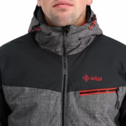 Kilpi, Flip-M Chaqueta De Esquí Hombres Dark Gris 19 Kilpi, Flip-M Chaqueta De Esquí Hombres Dark Gris -PARQUE DE ESQUI kilpi flip m aa jas gevoerd heren dark grijs 22kilpi141v1 BI 09