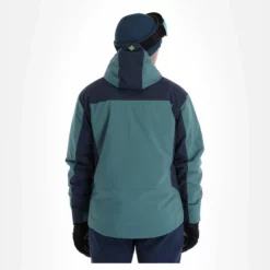 Kilpi, Flip-M Chaqueta De Esquí Hombres Dark Verde 14 Kilpi, Flip-M Chaqueta De Esquí Hombres Dark Verde -PARQUE DE ESQUI kilpi flip m aa jas gevoerd heren dark groen 22kilpi141v3 BI 03