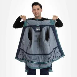 Kilpi, Flip-M Chaqueta De Esquí Hombres Dark Verde 17 Kilpi, Flip-M Chaqueta De Esquí Hombres Dark Verde -PARQUE DE ESQUI kilpi flip m aa jas gevoerd heren dark groen 22kilpi141v3 BI 06