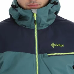 Kilpi, Flip-M Chaqueta De Esquí Hombres Dark Verde 18 Kilpi, Flip-M Chaqueta De Esquí Hombres Dark Verde -PARQUE DE ESQUI kilpi flip m aa jas gevoerd heren dark groen 22kilpi141v3 BI 07