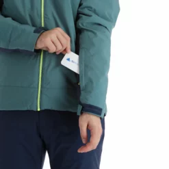 Kilpi, Flip-M Chaqueta De Esquí Hombres Dark Verde 19 Kilpi, Flip-M Chaqueta De Esquí Hombres Dark Verde -PARQUE DE ESQUI kilpi flip m aa jas gevoerd heren dark groen 22kilpi141v3 BI 08