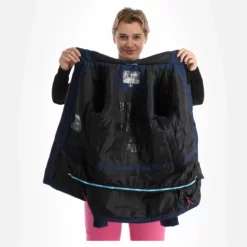Kilpi, Flip-W Chaqueta De Esquí Tallas Extra Grandes Mujeres Dark Azul -PARQUE DE ESQUI kilpi flip w aa jas gevoerd plus size dames dark blauw 22kilpi127v3 BI 06