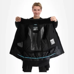 Kilpi, Hattori-W Chaqueta De Esquí Mujeres Negro -PARQUE DE ESQUI kilpi hattori w aa jas gevoerd dames zwart 22kilpi101v2 BI 06