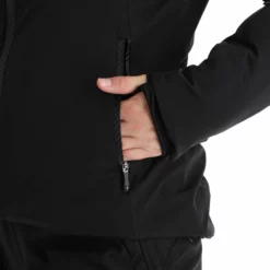 Kilpi, Hattori-W Chaqueta De Esquí Mujeres Negro -PARQUE DE ESQUI kilpi hattori w aa jas gevoerd dames zwart 22kilpi101v2 BI 13