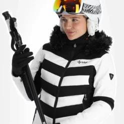 Kilpi, Massima-W Chaqueta De Esquí Mujeres Blanco 19 Kilpi, Massima-W Chaqueta De Esquí Mujeres Blanco -PARQUE DE ESQUI kilpi massima w aa jas gevoerd dames wit 22kilpi105v1 BI 05