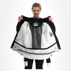 Kilpi, Massima-W Chaqueta De Esquí Mujeres Blanco 20 Kilpi, Massima-W Chaqueta De Esquí Mujeres Blanco -PARQUE DE ESQUI kilpi massima w aa jas gevoerd dames wit 22kilpi105v1 BI 06