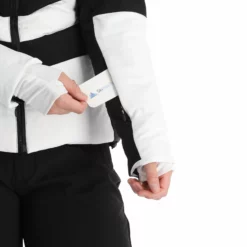 Kilpi, Massima-W Chaqueta De Esquí Mujeres Blanco 22 Kilpi, Massima-W Chaqueta De Esquí Mujeres Blanco -PARQUE DE ESQUI kilpi massima w aa jas gevoerd dames wit 22kilpi105v1 BI 08