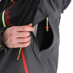 Kilpi, Metrix-M Chaqueta De Esquí Hardshell Hombres Negro -PARQUE DE ESQUI kilpi metrix m ab hardshell jas heren zwart 22kilpi133v1 BI 12