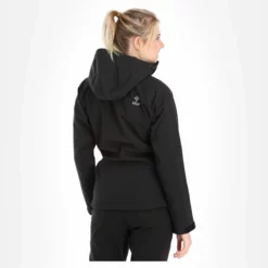 Kilpi, Mila-W Chaqueta De Esquí Softshell Mujeres Negro -PARQUE DE ESQUI kilpi mila w ac softshell jas dames zwart AC20kil049b BI 03