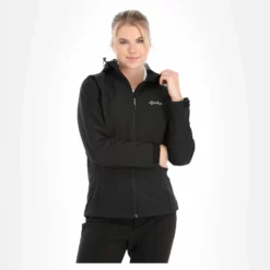 Kilpi, Mila-W Chaqueta De Esquí Softshell Mujeres Negro -PARQUE DE ESQUI kilpi mila w ac softshell jas dames zwart AC20kil049b BI 04