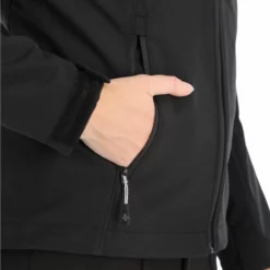 Kilpi, Mila-W Chaqueta De Esquí Softshell Mujeres Negro -PARQUE DE ESQUI kilpi mila w ac softshell jas dames zwart AC20kil049b BI 07