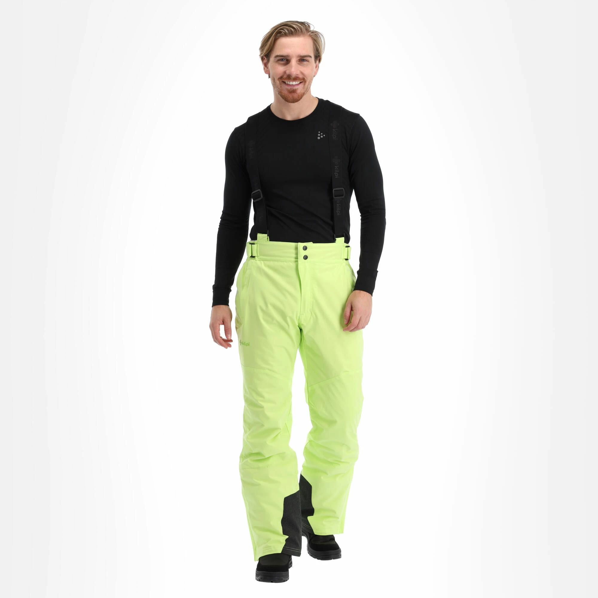 Kilpi, Mimas-M Pantalones De Esquí Hombres Lime Verde 1 Kilpi, Mimas-M Pantalones De Esquí Hombres Lime Verde