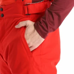 Kilpi, Mimas-M Pantalones De Esquí Hombres Rojo -PARQUE DE ESQUI kilpi mimas m ba skibroek gevoerd heren rood 22kilpi152v4 BI 09