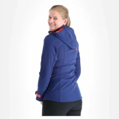 Kilpi, Ravia-W Chaqueta De Esquí Softshell Mujeres Dark Azul -PARQUE DE ESQUI kilpi ravia w ac softshell jas dames dark blauw AC21kil124b BI 03