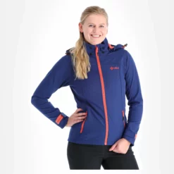 Kilpi, Ravia-W Chaqueta De Esquí Softshell Mujeres Dark Azul -PARQUE DE ESQUI kilpi ravia w ac softshell jas dames dark blauw AC21kil124b BI 04