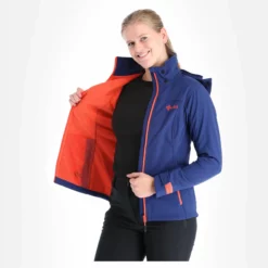 Kilpi, Ravia-W Chaqueta De Esquí Softshell Mujeres Dark Azul -PARQUE DE ESQUI kilpi ravia w ac softshell jas dames dark blauw AC21kil124b BI 05