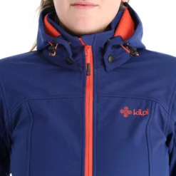 Kilpi, Ravia-W Chaqueta De Esquí Softshell Mujeres Dark Azul -PARQUE DE ESQUI kilpi ravia w ac softshell jas dames dark blauw AC21kil124b BI 06