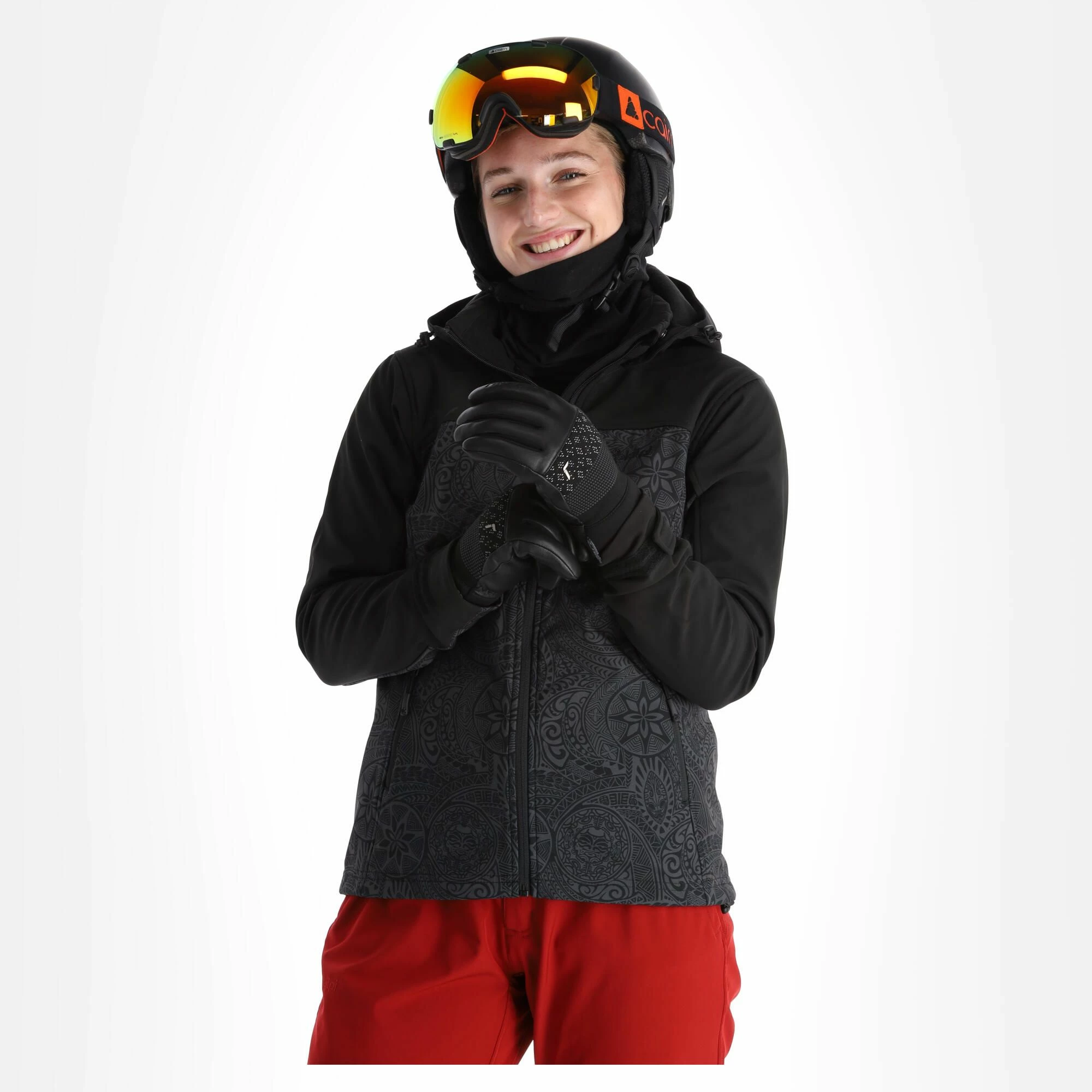 Kilpi, Ravia-W Chaqueta De Esquí Softshell Mujeres Dark Gris 4 Kilpi, Ravia-W Chaqueta De Esquí Softshell Mujeres Dark Gris - Imagen 4