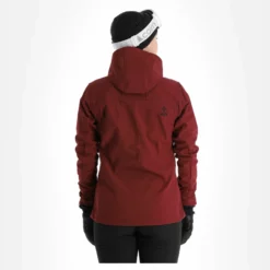 Kilpi, Ravia-W Chaqueta De Esquí Softshell Tallas Extra Grandes Mujeres Dark Rojo -PARQUE DE ESQUI kilpi ravia w ac softshell jas plus size dames dark rood 22kilpi128v1 BI 03