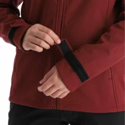Kilpi, Ravia-W Chaqueta De Esquí Softshell Tallas Extra Grandes Mujeres Dark Rojo -PARQUE DE ESQUI kilpi ravia w ac softshell jas plus size dames dark rood 22kilpi128v1 BI 09