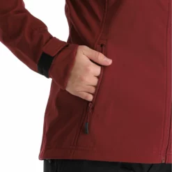 Kilpi, Ravia-W Chaqueta De Esquí Softshell Tallas Extra Grandes Mujeres Dark Rojo -PARQUE DE ESQUI kilpi ravia w ac softshell jas plus size dames dark rood 22kilpi128v1 BI 10