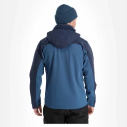 Kilpi, Ravio-M Chaqueta De Esquí Softshell Hombres Dark Azul -PARQUE DE ESQUI kilpi ravio m ac softshell jas heren dark blauw 22kilpi143v2 BI 03