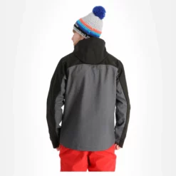 Kilpi, Ravio-M Chaqueta De Esquí Softshell Hombres Dark Gris -PARQUE DE ESQUI kilpi ravio m ac softshell jas heren dark grijs AC11kil108c BI 03