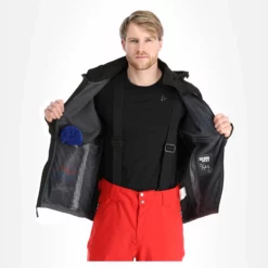 Kilpi, Ravio-M Chaqueta De Esquí Softshell Hombres Dark Gris -PARQUE DE ESQUI kilpi ravio m ac softshell jas heren dark grijs AC11kil108c BI 05